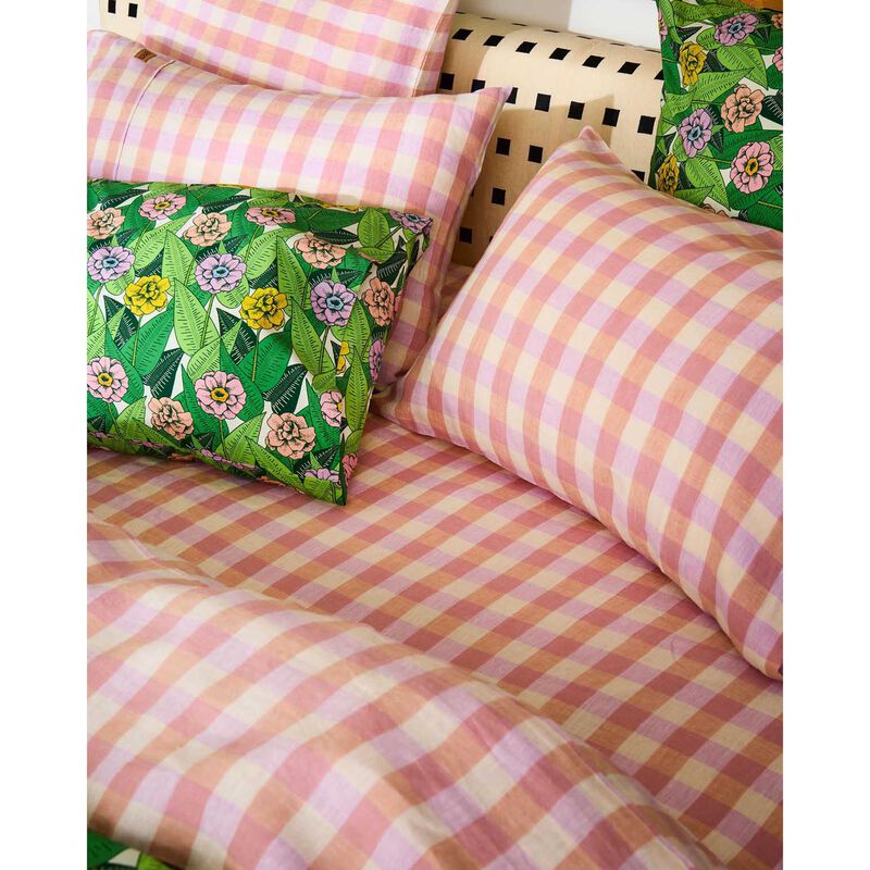 Kip&Co Hazy Days Linen Pillowcases 2P Std Set image number 2